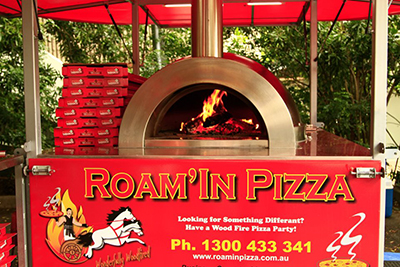 Roam'in Pizza at Roma St Brisbane