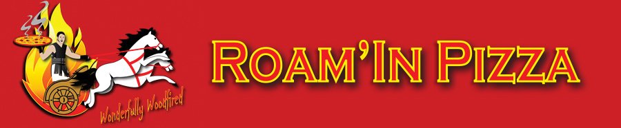 Roam'in pizza Website Logo