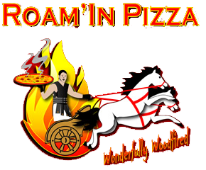 Roam'in Pizza Logo